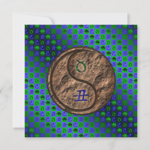 Taurus & Earth Ox Karte