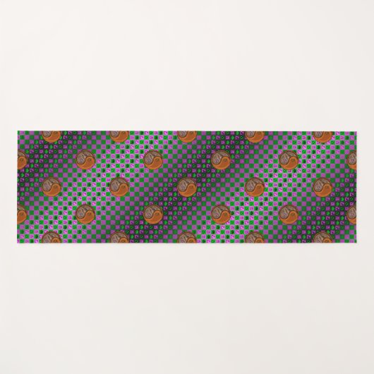 Taurus & Earth Ox Yogamatte (Vorderseite (Horizontal))