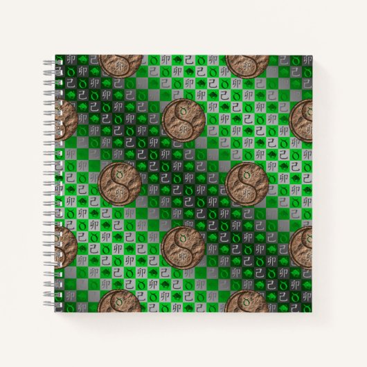 Taurus & Earth Rabbit Notizblock (Vorderseite)