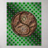 Taurus & Earth Rabbit Poster (Vorne)