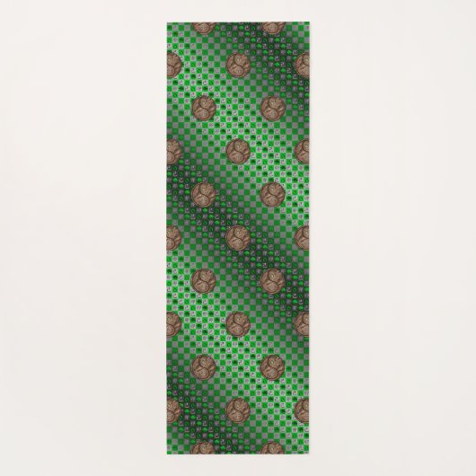 Taurus & Earth Rabbit Yogamatte (Rückseite)