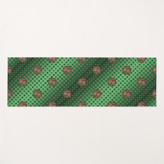 Taurus & Earth Rabbit Yogamatte (Vorderseite (Horizontal))