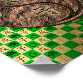 Taurus & Earth Rat Poster (Ecke)