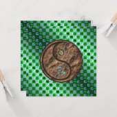 Taurus & Earth Snake Karte (Vorderseite/Rückseite Beispiel)