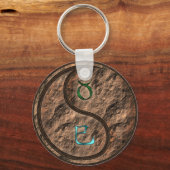 Taurus & Earth Snake Schlüsselanhänger (Vorderseite)