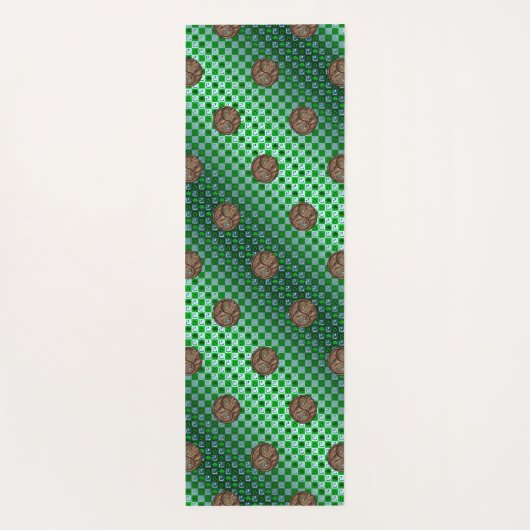 Taurus & Earth Snake Yogamatte (Rückseite)