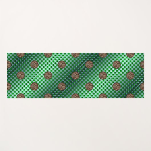 Taurus & Earth Snake Yogamatte (Vorderseite (Horizontal))