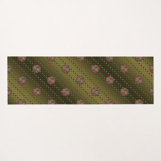 Taurus & Earth Tiger Yogamatte (Rückseite (Horizontal))