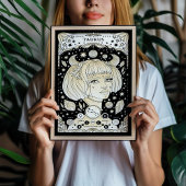 Taurus Elegant und Grounded - Zodiac Wall Art Poster