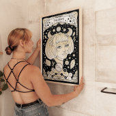 Taurus Elegant und Grounded - Zodiac Wall Art Poster