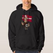 Taurus Fan Denmark Hoodie (Vorderseite)