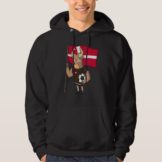 Taurus Fan Denmark Hoodie (Vorderseite)