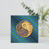 Taurus & Feuer Ox Karte (Stehend Vorderseite)