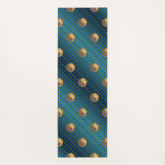 Taurus & Feuer Ox Yogamatte (Rückseite)