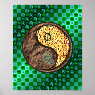 Taurus & Feuerhund Poster