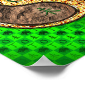 Taurus & Feuerziege Poster (Ecke)