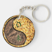 Taurus & Feuerziege Schlüsselanhänger (Rückseite)