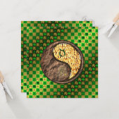 Taurus & Fire Dragon Karte (Vorderseite/Rückseite Beispiel)