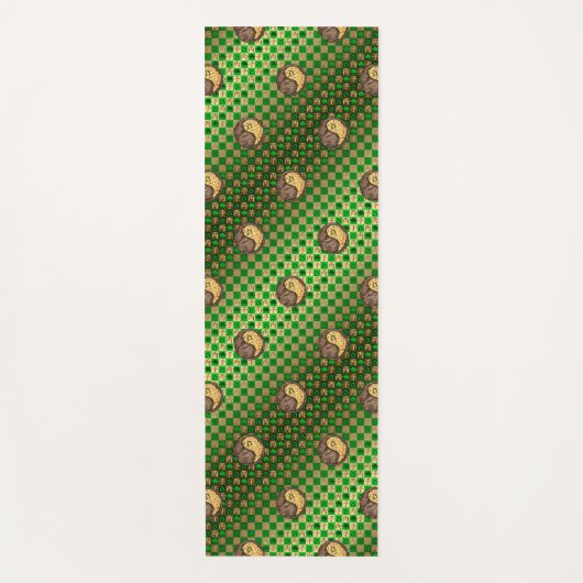 Taurus & Fire Rat Yogamatte (Vorderseite)