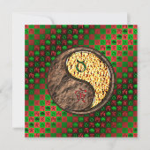 Taurus & Fire Tiger Karte (Vorderseite)