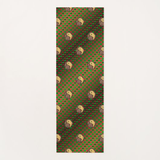 Taurus & Fire Tiger Yogamatte (Vorderseite)