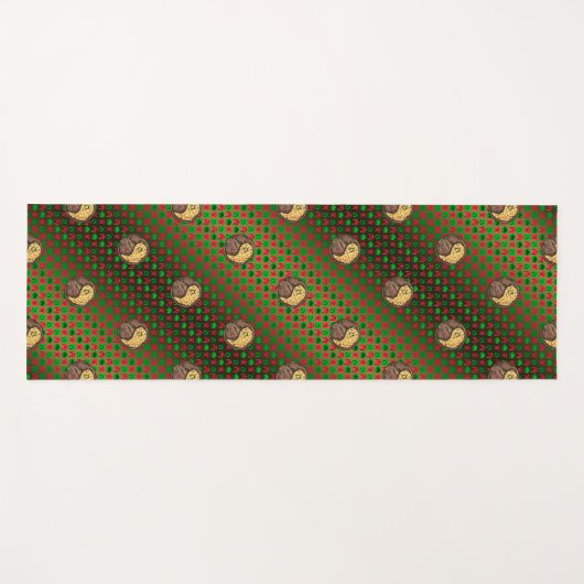 Taurus & Fire Tiger Yogamatte (Vorderseite (Horizontal))