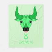 Taurus Fleece Blanket (Vorderseite)