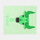 Taurus Fleece Blanket (Vorderseite (Horizontal))
