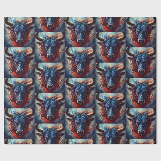 Taurus Geschenkpapier (Flach)