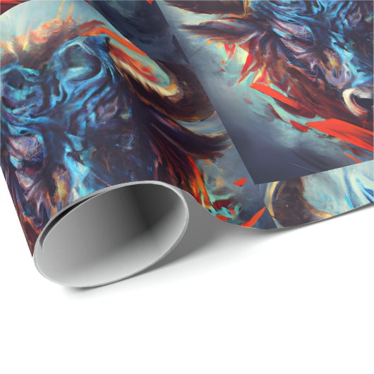 Taurus Geschenkpapier (Rolleneckpunkt)