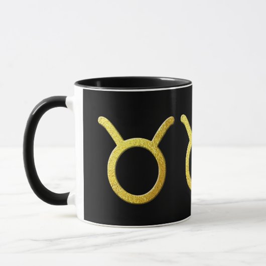 Taurus Gold Tasse (Links)