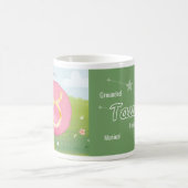 Taurus Green Pink Astrologie Zodiac Zeichen Kaffeetasse (Mittel)