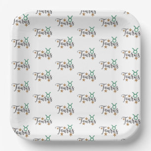 Taurus Horoscope Birthday Pappteller