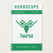 Taurus Horoscope Planer (Vorderseite)