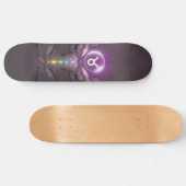Taurus Horoscope Symbol Skate Board Skateboard (Horizontal)