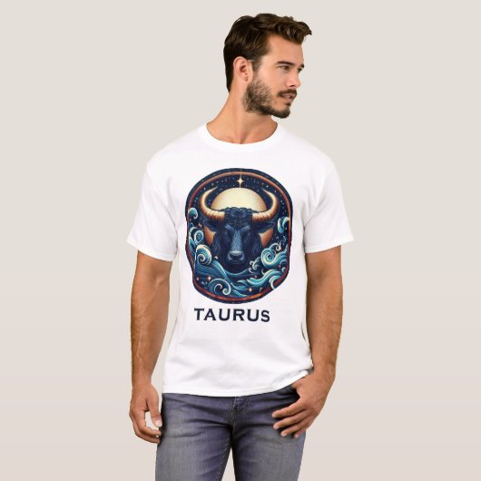 Taurus Horoscope T - Shirt (Vorne ganz)