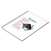 Taurus Horoscope Zodiac Sign Notizblock (Linke Seite)
