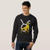 Taurus Horoskop Symbol Zodiac Zeichenkonstellation Sweatshirt (Vorne ganz)