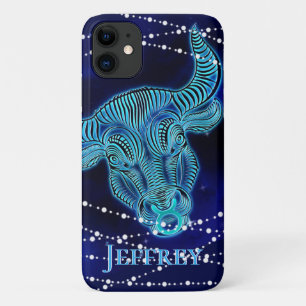 Taurus in Dark Blue II Case-Mate iPhone Hülle