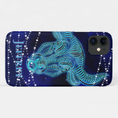 Taurus in Dark Blue II Case-Mate iPhone Hülle (Rückseite (Horizontal))