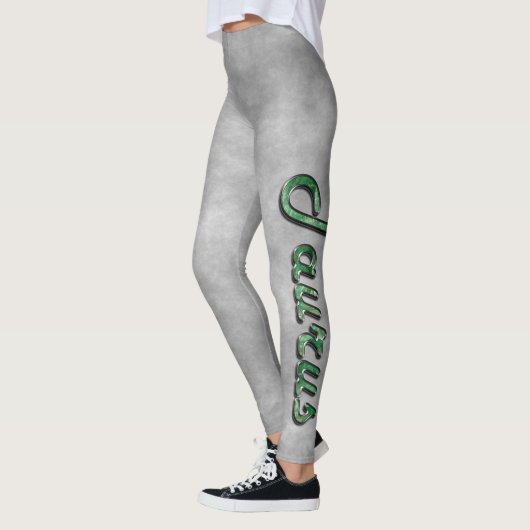 Taurus in Emerald Gemstone Leggings (Links)