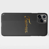 Taurus iPhone Hülle (Rückseite (Horizontal))