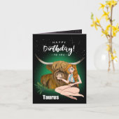 Taurus Karte (Gelbe Blume)