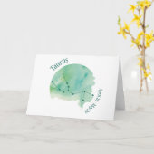 Taurus Karte (Gelbe Blume)