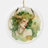 Taurus Keramik Ornament (Hinten)