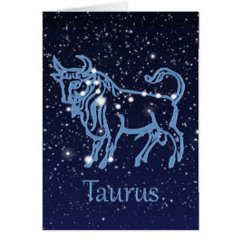 Taurus Konstellation und Zodiac-Zeichen mit Sterne