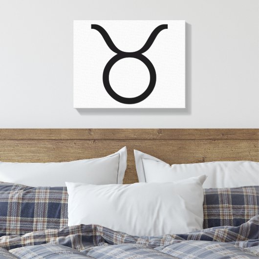 Taurus Leinwanddruck (Insitu (Schlafzimmer))