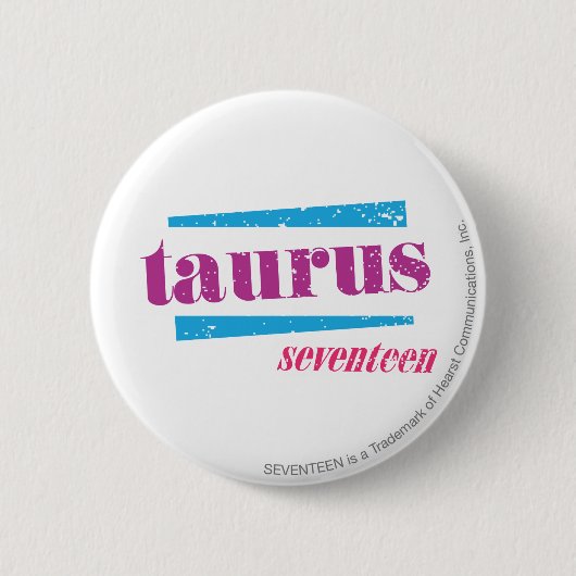 Taurus Lila Button (Vorderseite)