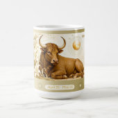Taurus Lily Art Nouveau Tasse (Mittel)