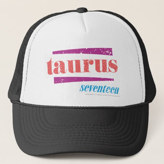 Taurus LtPink Truckerkappe (Vorderseite)